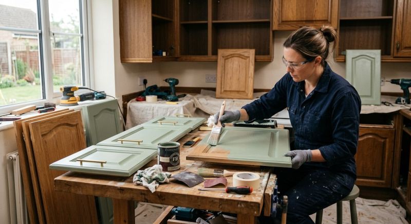 Cabinet Restyling in Austin, TX