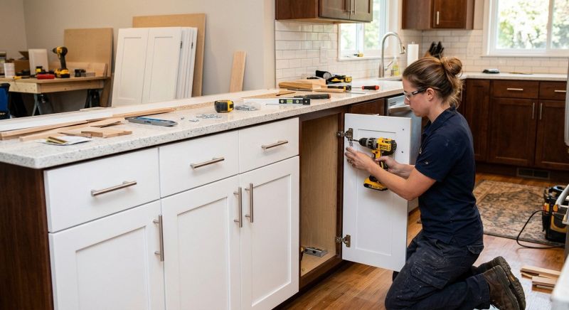 Kitchen Cabinets Refacing in Kokomo, IN