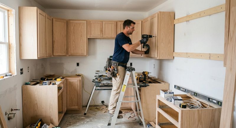 New Cabinets Installation in Kokomo, IN
