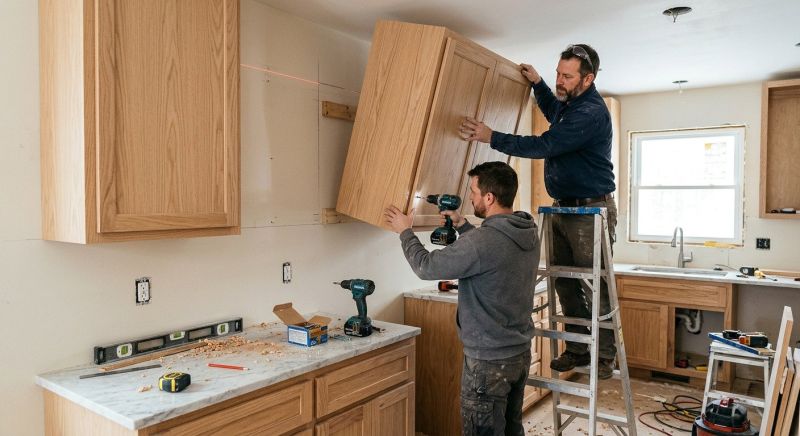 Vanity Cabinet Installation in Terre Haute, IN