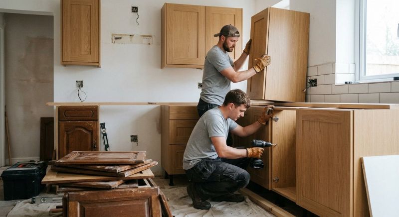 Wall Cabinets Installation in Carmel, IN
